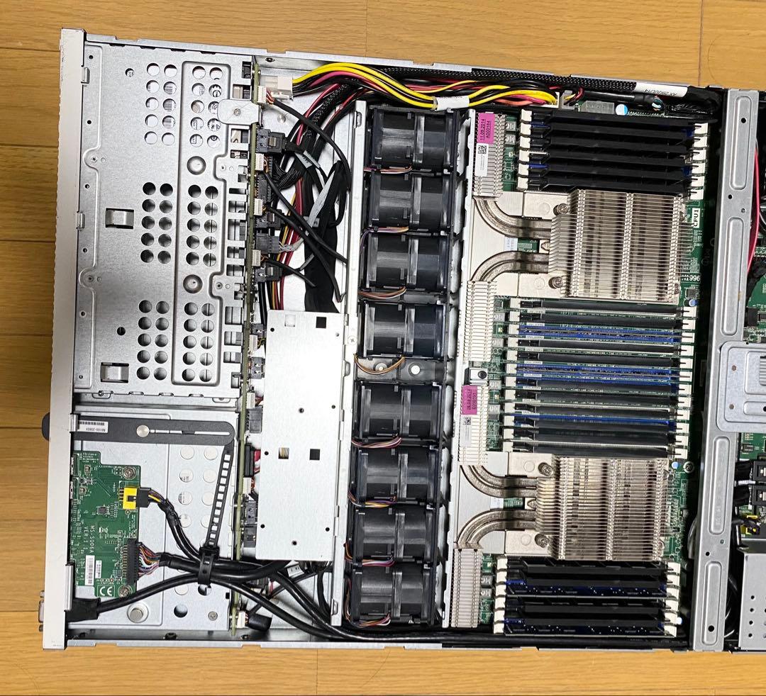 高性能サーバー NEC Xeon E5 16GB 1.5TB 20c40t