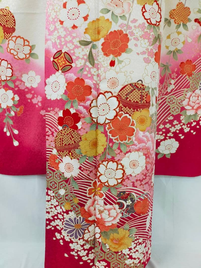 Princess- Style】正絹 振袖3点セット(振袖袋帯長襦袢) - メルカリ