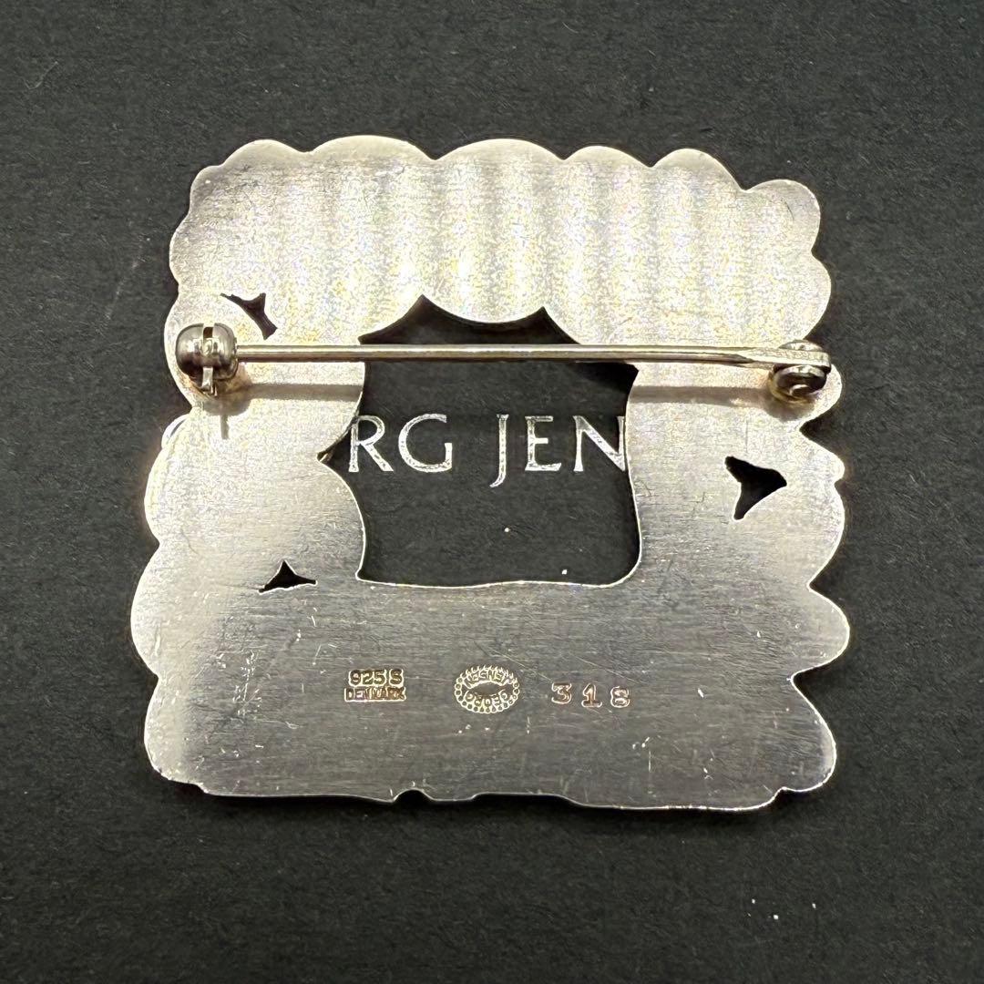 希少 ジョージジェンセン 318 ブローチ 鹿とリス ヴィンテージ - メルカリ