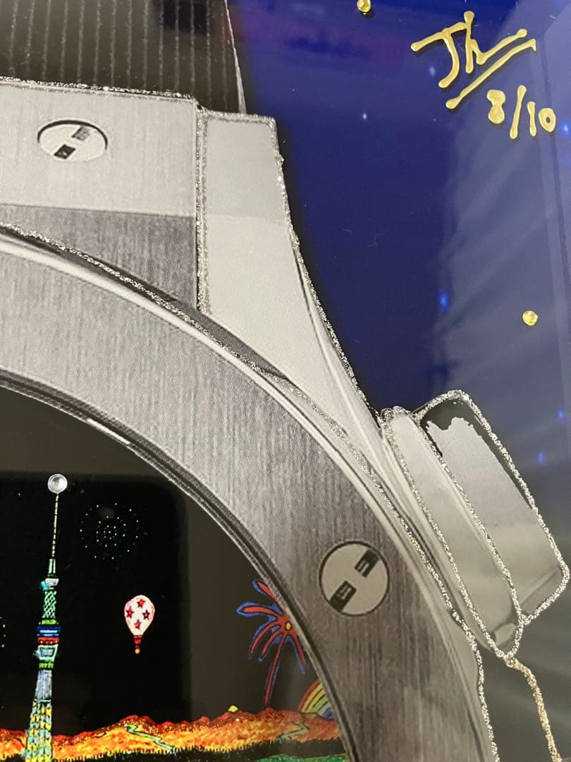 ヨハンペラトーネル 3D作品 Watch Tokyo プレキシアートオブジェ美品