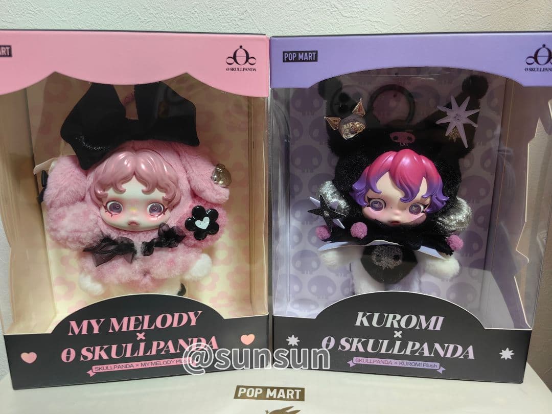 猫*)様 SKULLPANDA クロミ と マイメロディ2点セット