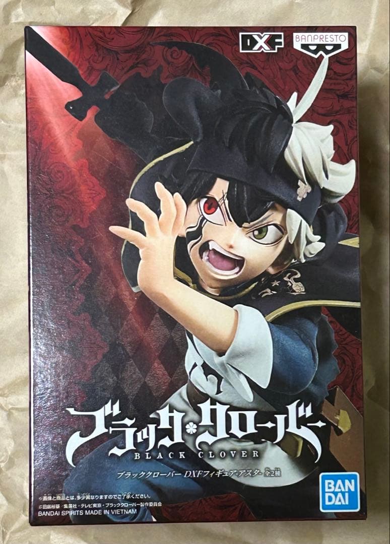未開封】ブラッククローバー DXF フィギュア アスタ ブラックアスタ