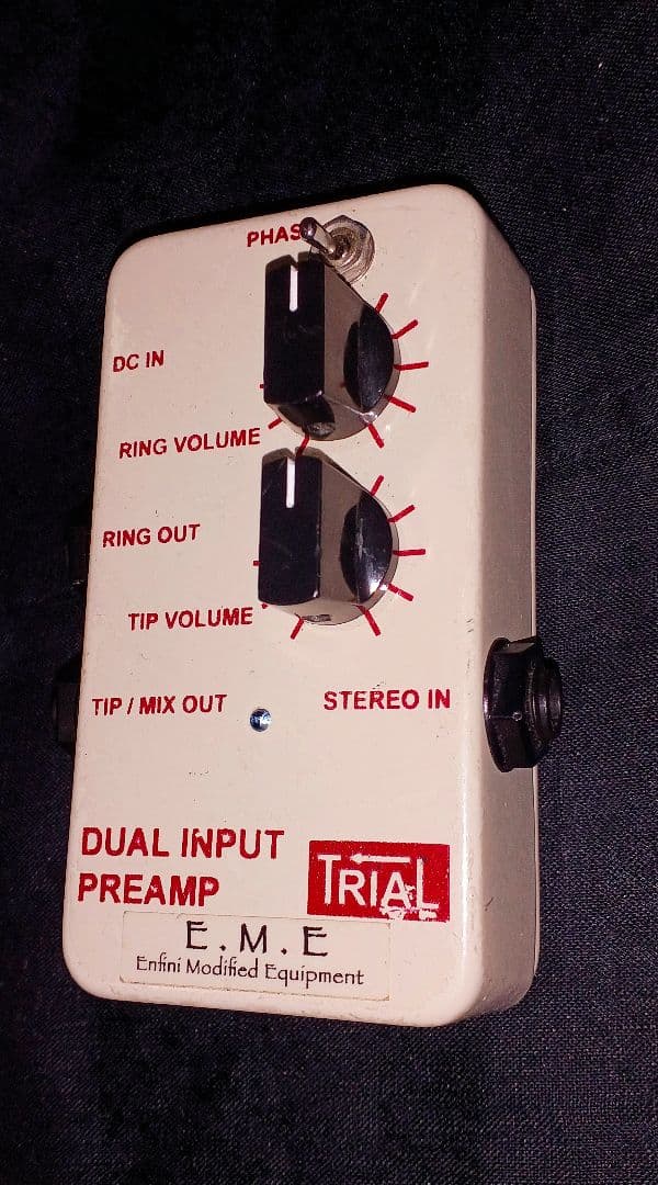 TRIAL DUAL INPUT PREAMP 小型ミキサー アコギプリアンプ Amazon | TRIAL/DUAL INPUT PREAMP PRO-EQ ミキサープリアンプ