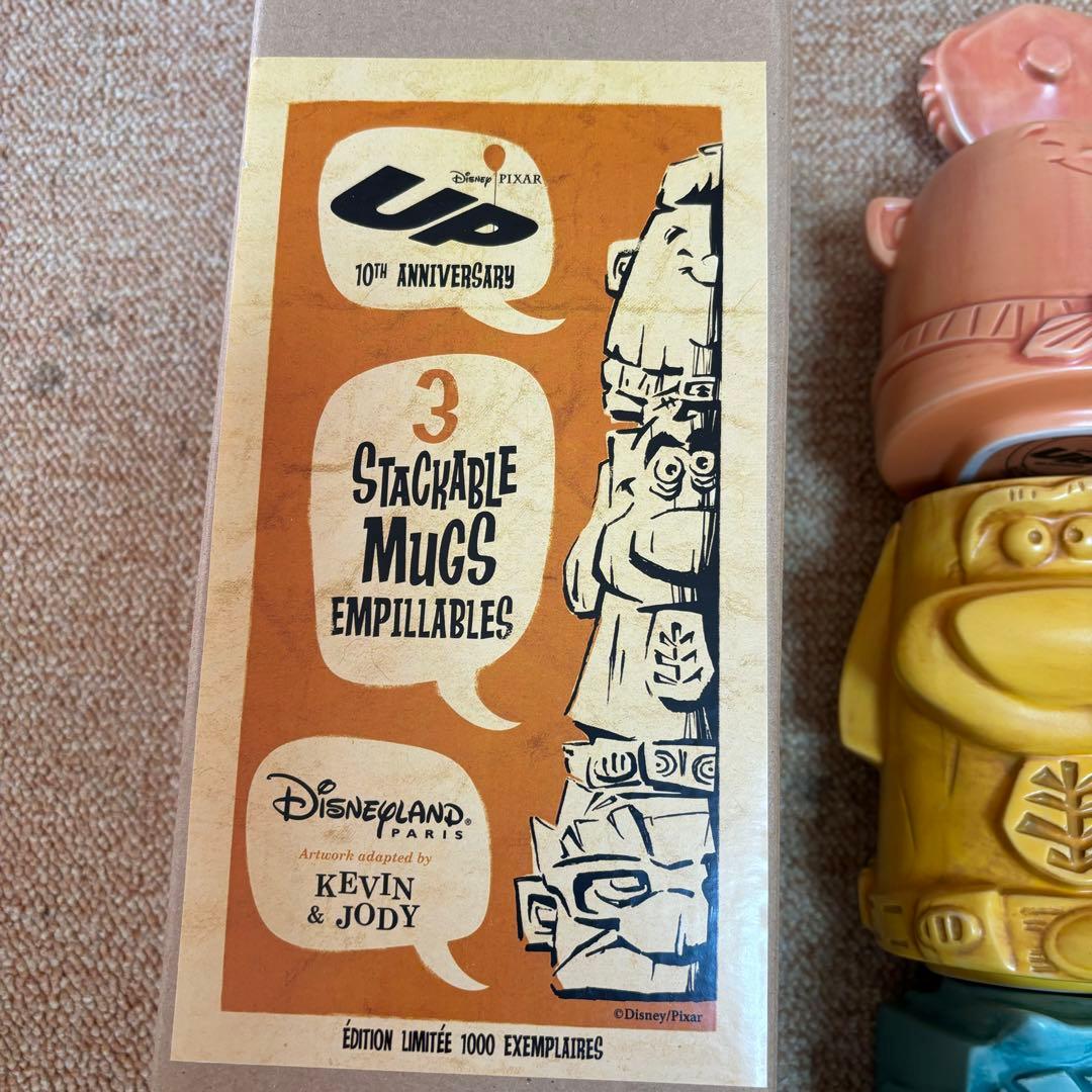 カールじいさんの空飛ぶ家 トーテムポール マグカップセット 新品未使用 パリ