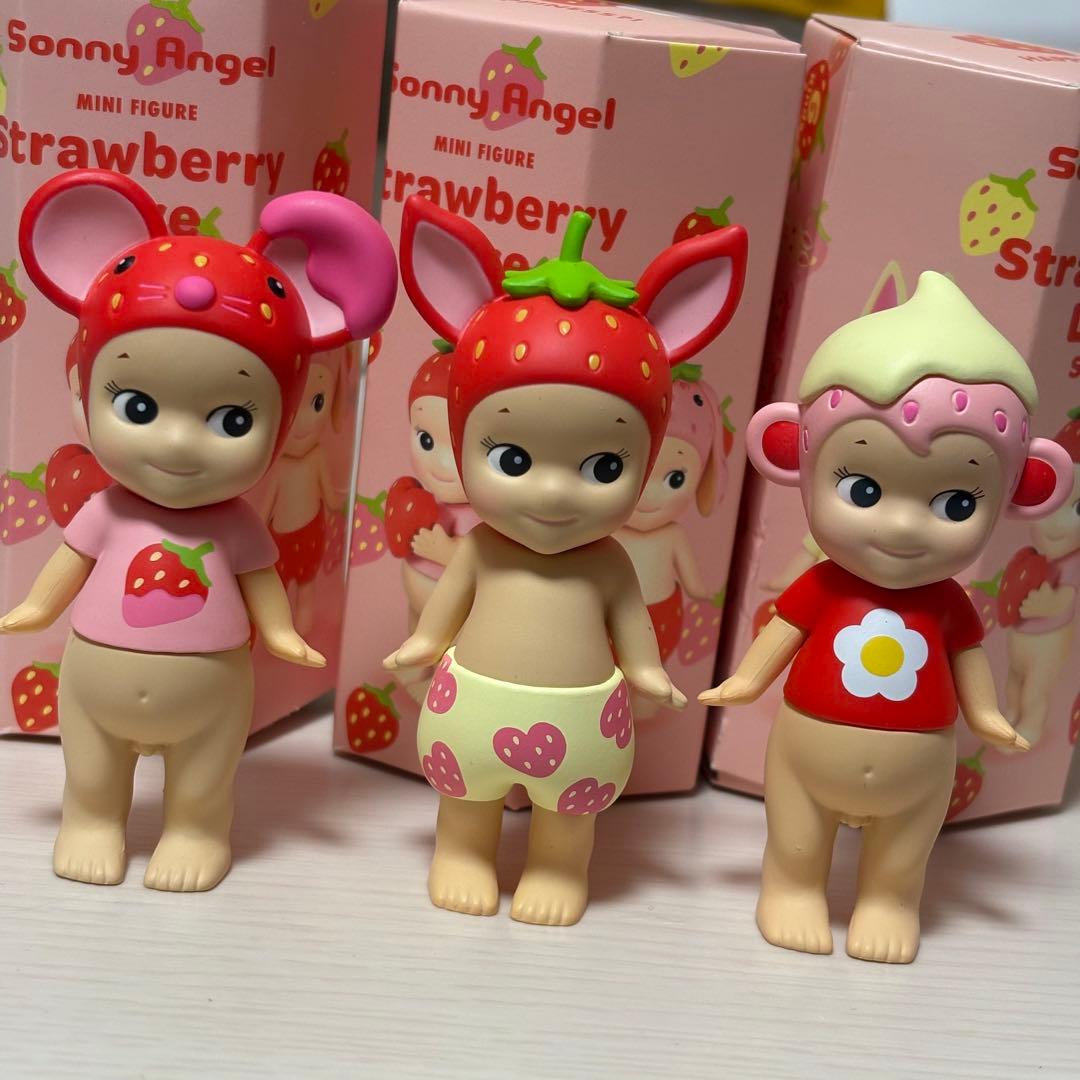 Sonny Angel ソニーエンジェル ストロベリーラブ 3点セット - メルカリ