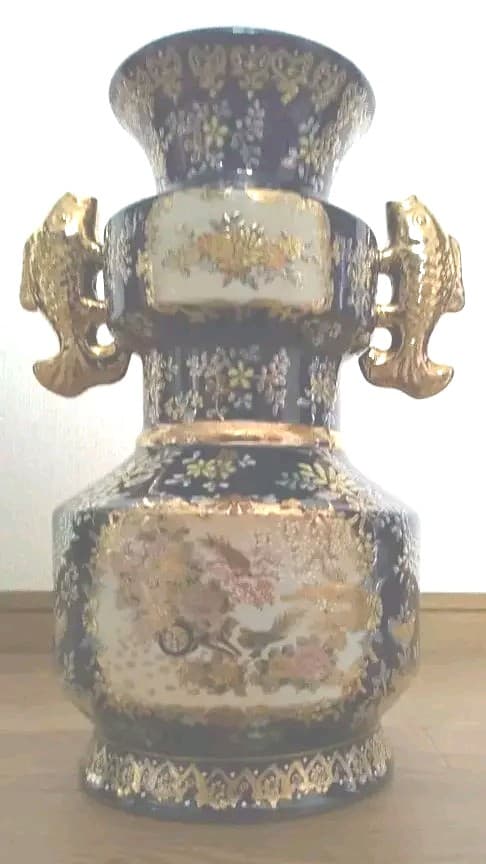 陶器 花瓶アンティーク（手渡し歓迎）