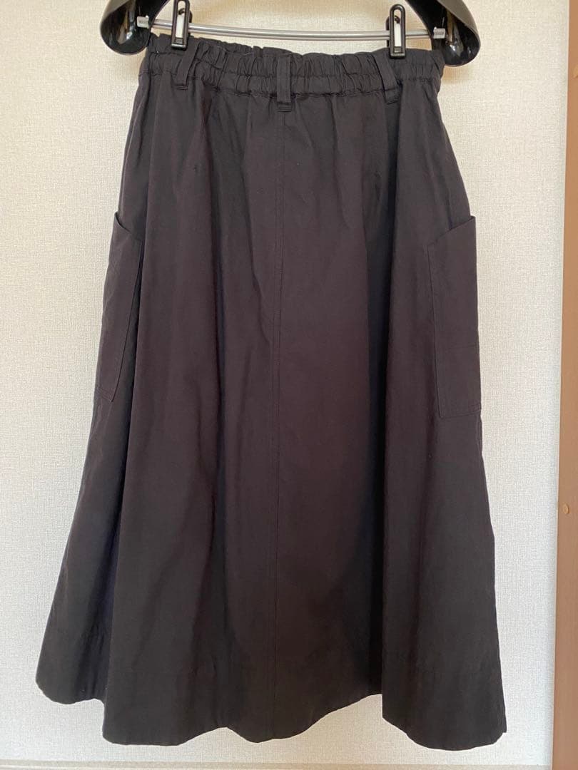 MHL.マーガレットハウエル　WASHED COTTON POPLIN スカート