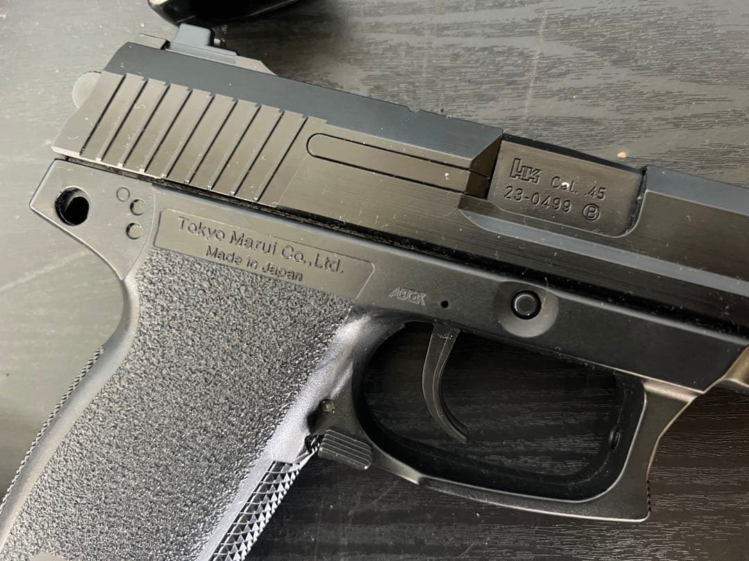 エアガン　4個セット　2つマガジンなし