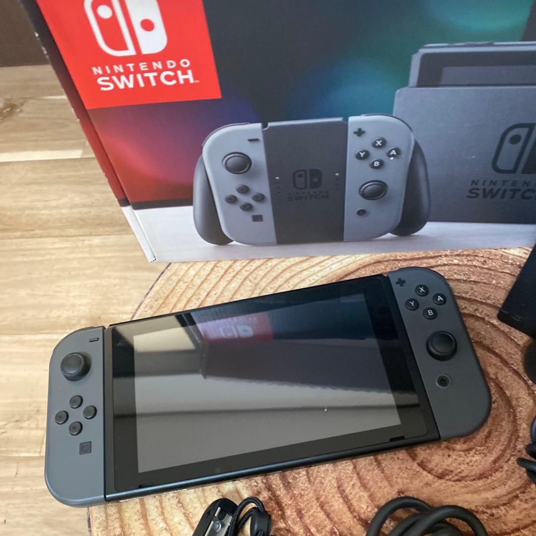 Nintendo Switch ニンテンドースイッチ本体　グレー ④