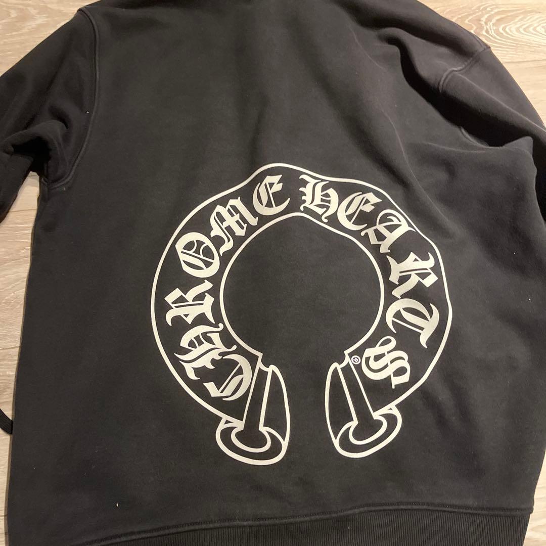 Chrome Hearts ブラック パーカーＬ最終値下げ