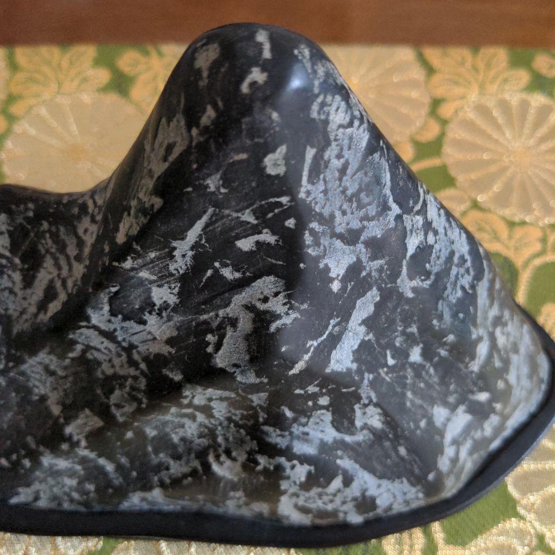 最終価格 さくら石 水石 盆石 台座付（山景）