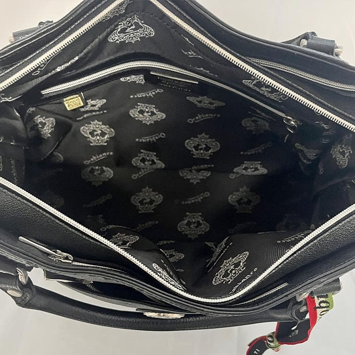 オロビアンコ PARIS 2WAY ブリーフケース PVCレザー×ナイロン