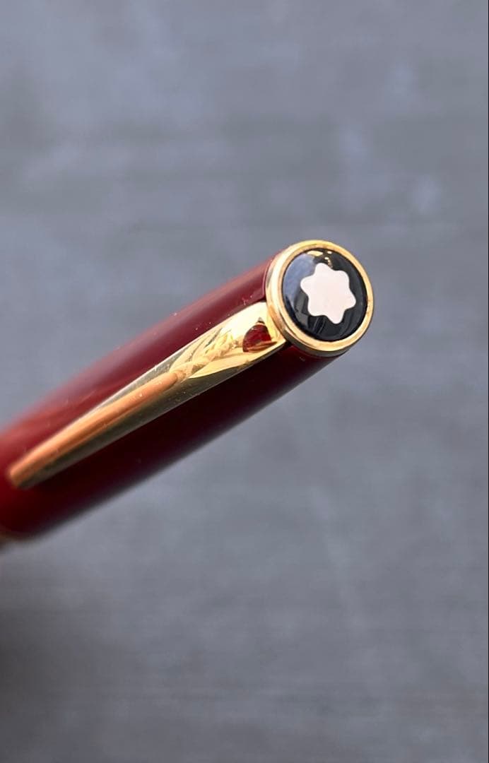【未使用】モンブラン ワインレッド 万年筆　14k 585