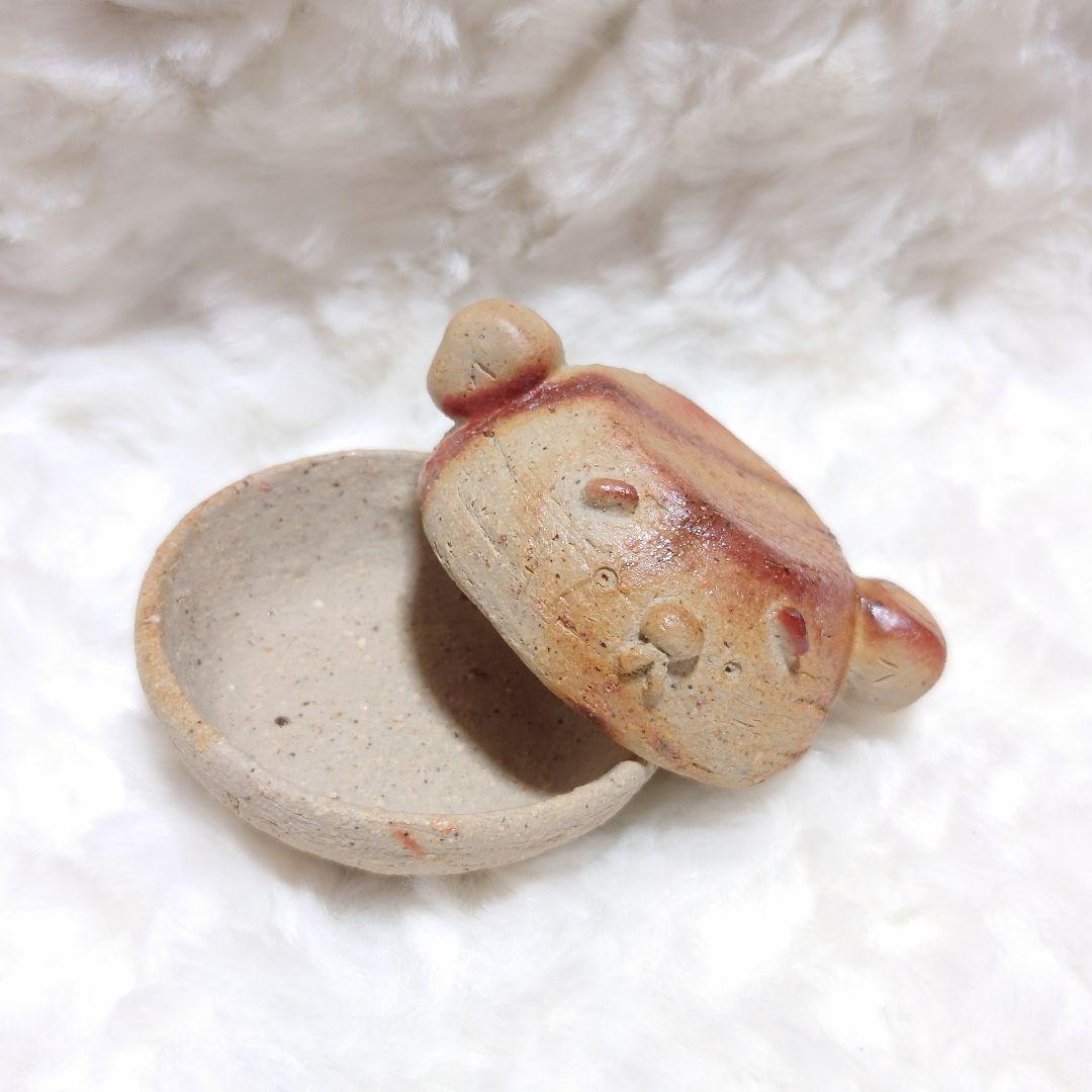 8【2552】53..面取り酒器、小鉢…備前焼 5【2552】76.面取り酒器、小鉢…備前焼