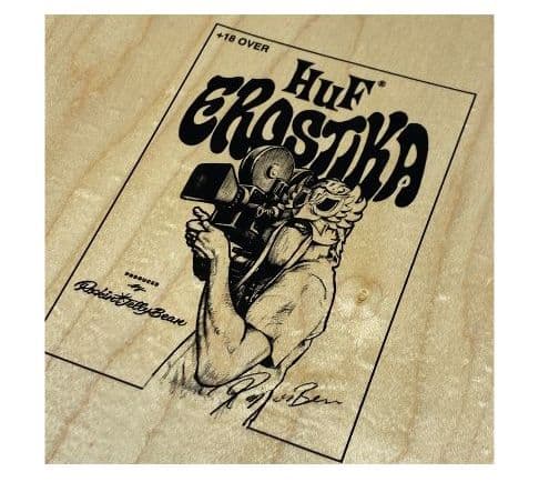 ロッキンジェリービーン　ＨＵＦ　コラボ　スケートボード　スケートデッキ　デッキ