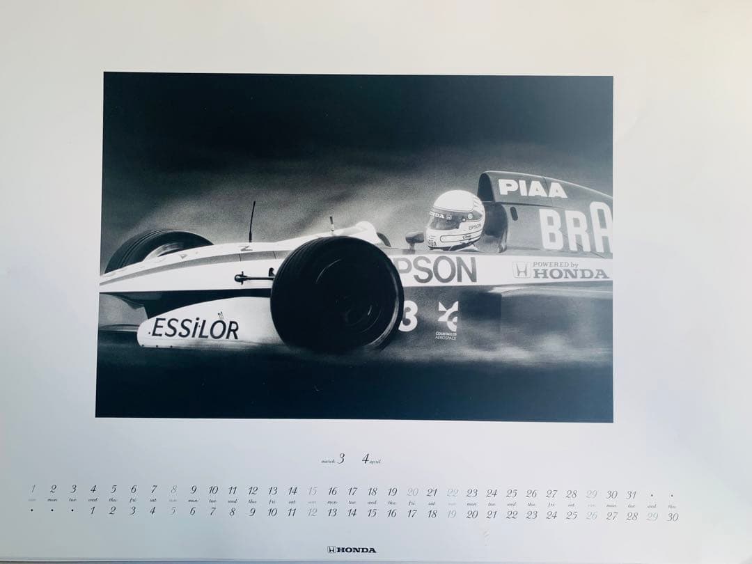 アイルトン セナ F-1 ポスター カレンダー 6枚組 - メルカリ