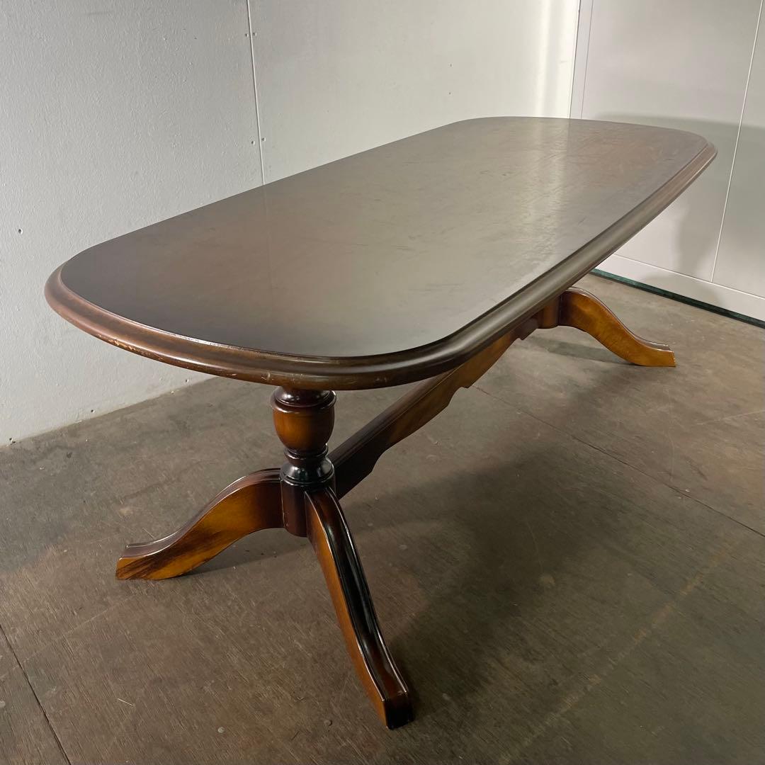 オールドカリモク コロニアル センターテーブル リビングテーブル