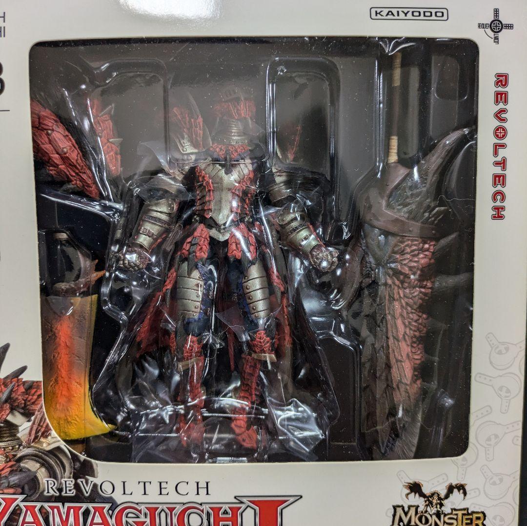 【未開封】リボルテック ヤマグチ　ハンター男剣士　レウス装備　モンスターハンター
