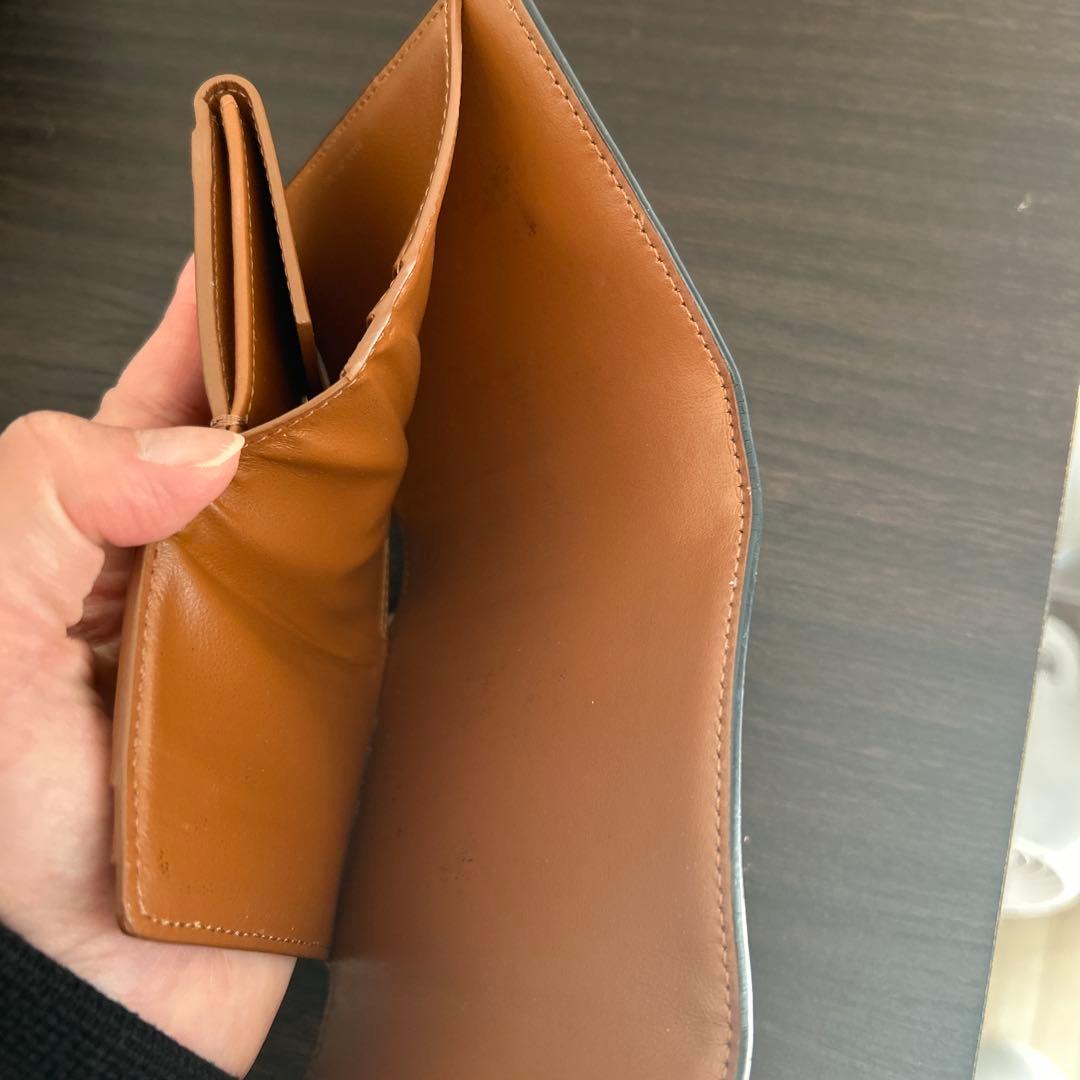 CELINE 三つ折り財布 ベージュ/ブラウン 【公式通販】 CELINE 三つ折り