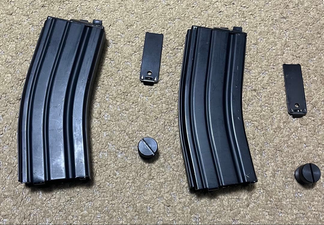 WE-TECH M4用 30連 Co2マガジン オープンボルト用 BK