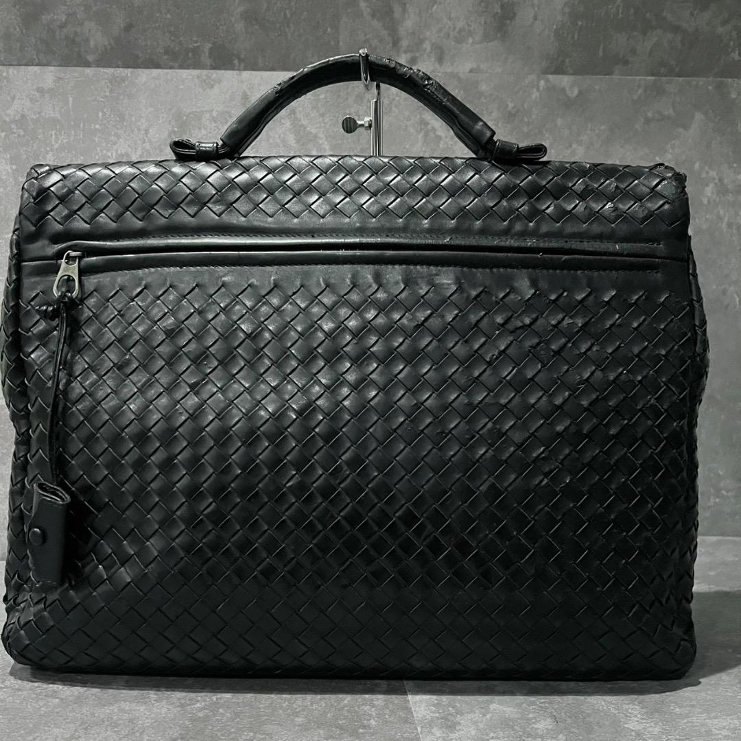 ⭐️ボッテガヴェネタ⭐️ イントレチャート ブリーフケース ブラック 本革