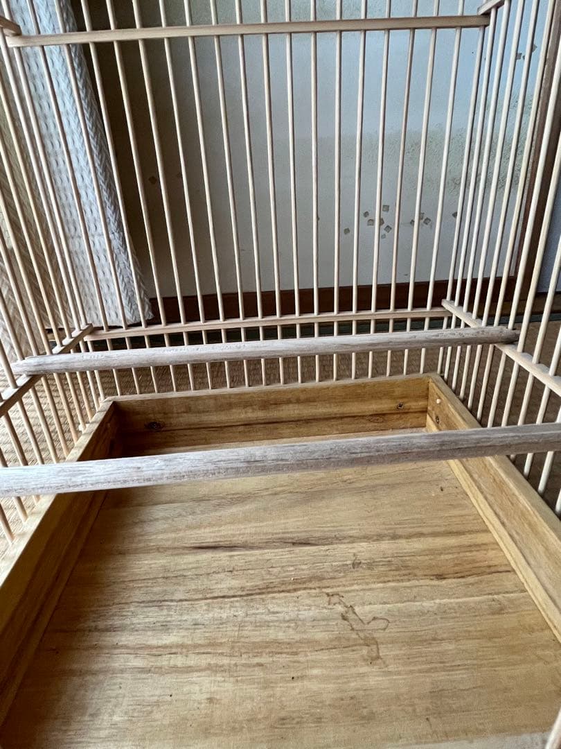 元建具屋職人おじいちゃんの手作り鳥かご