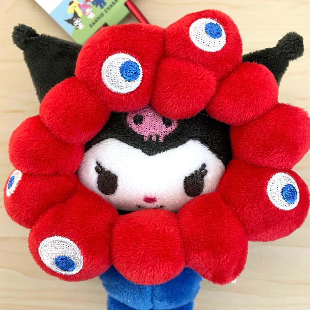 クロミ 万博 サンリオ ミャクミャク なりきりぬいぐるみ カラビナ BC