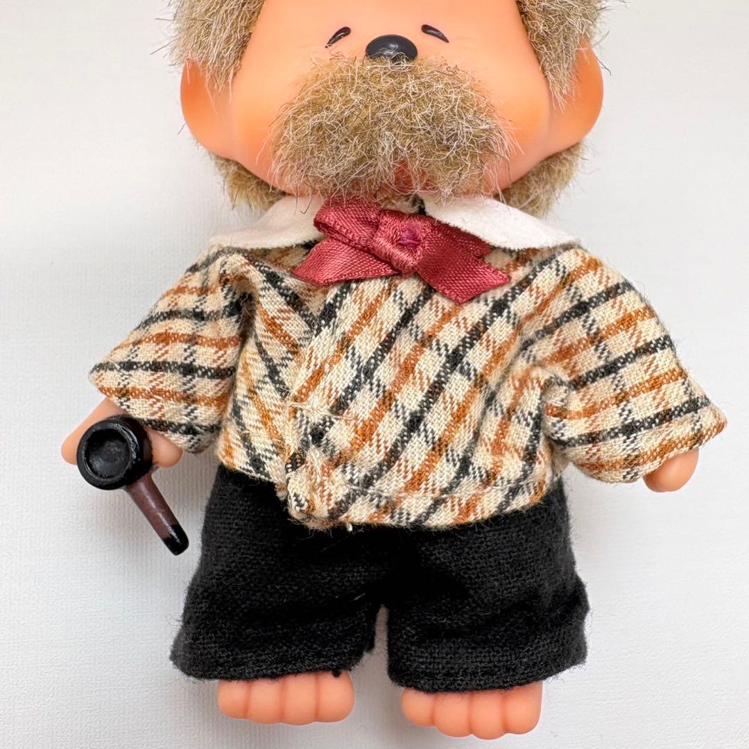 80年代 ソフビ グミ モンチッチ おじいちゃん　monchhichi 584