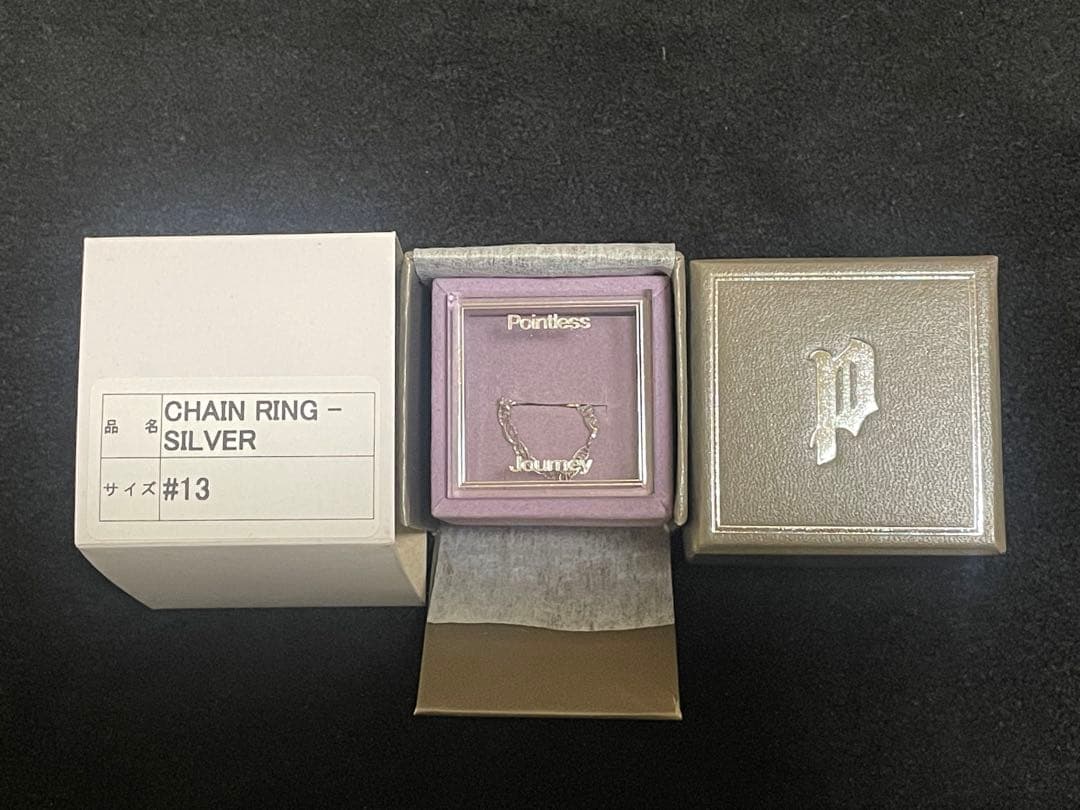 pointless journey CHAIN RING-SILVER13号