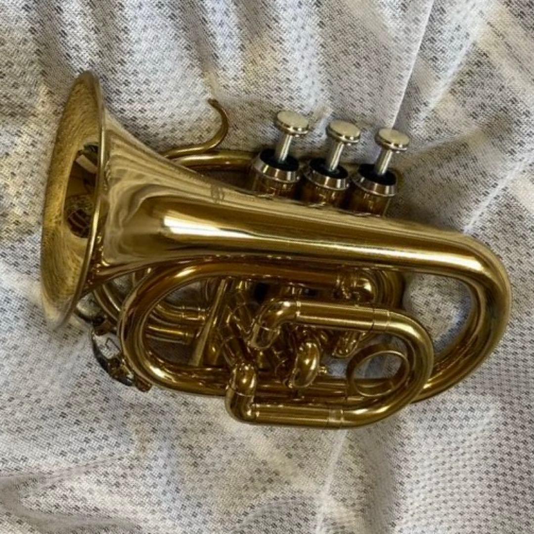 ケルントナー ポケットトランペット B♭ 中古品