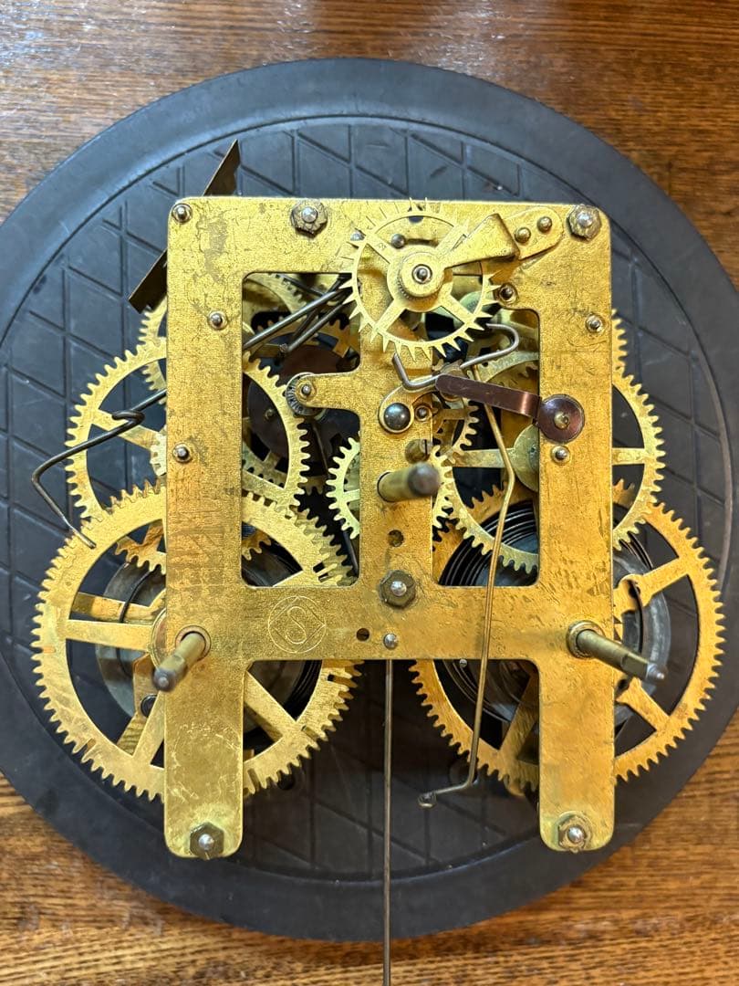古時計 ゼンマイ掛け時計 精工舎 昭和 アンティーク