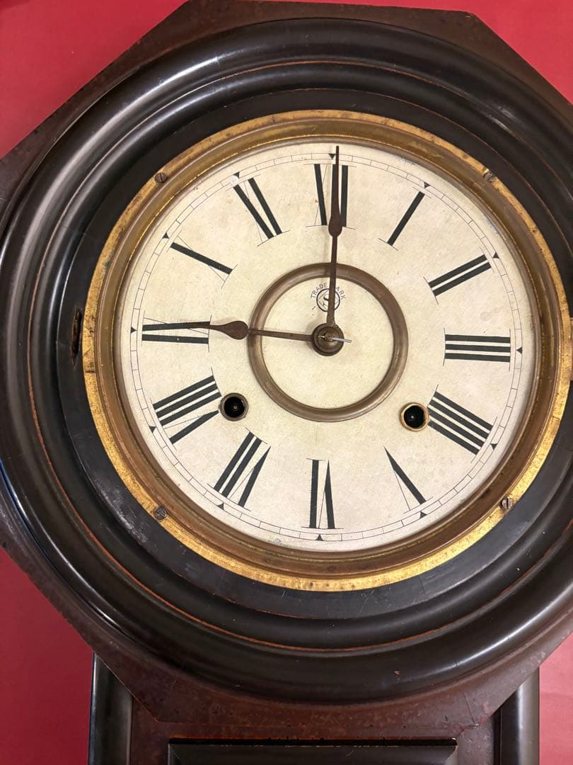 古時計 ゼンマイ掛け時計 精工舎 昭和 アンティーク