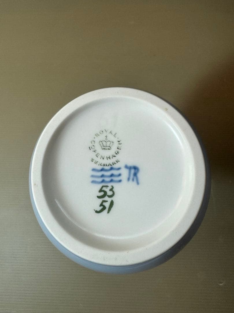 2907 ロイヤルコペンハーゲン アールヌーヴォー 花瓶　未使用