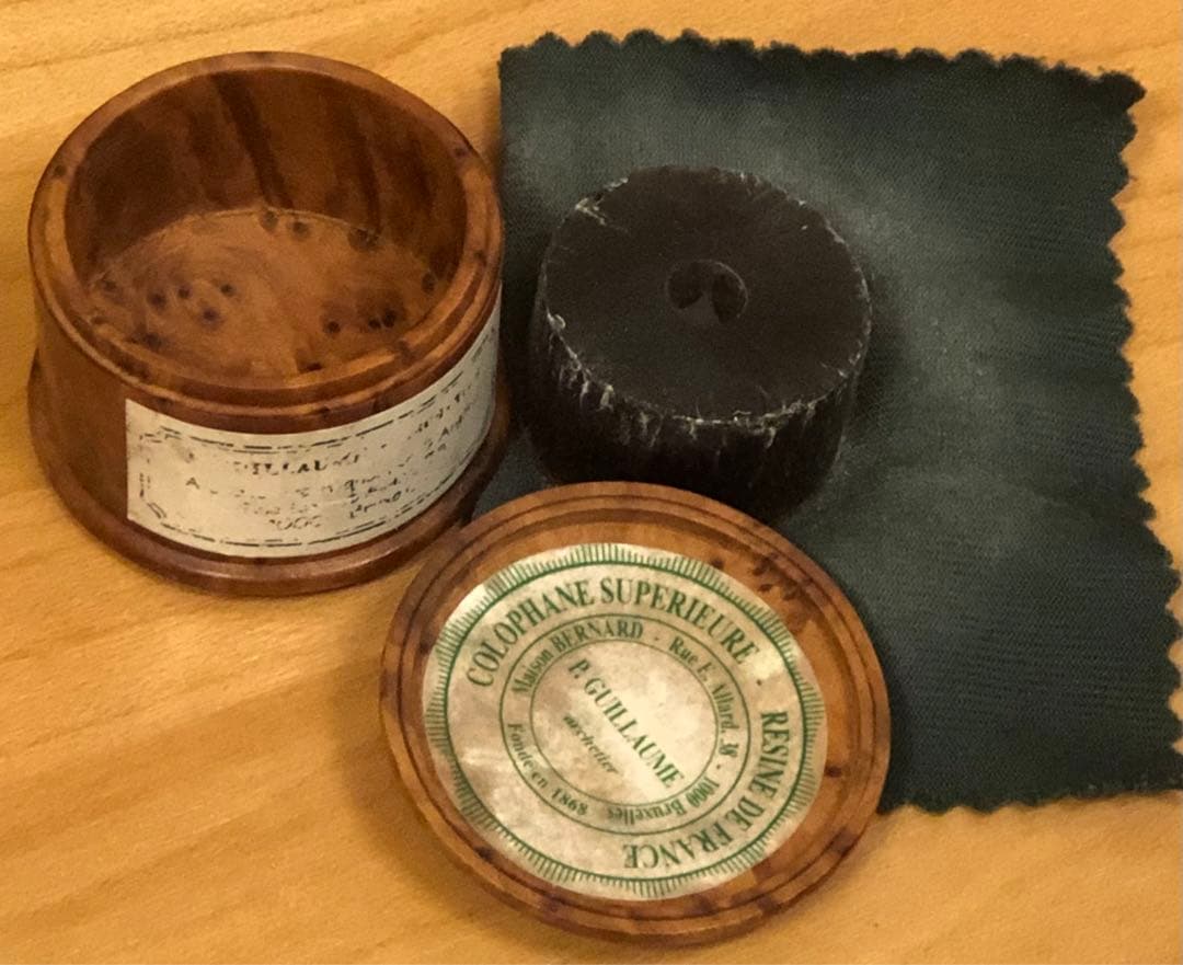 ギョーム 松脂 希少な木箱入り バイオリン用