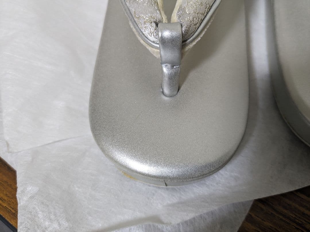 高級 沙織 和装バッグ 草履 セット L