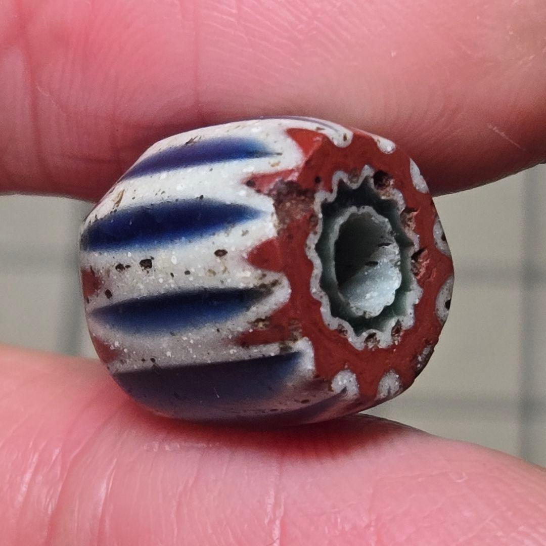 中粒サイズ　7層シェブロンビーズ　goro's等のカスタムに　16 中粒サイズ 7層シェブロンビーズ goro's等のカスタムに 16