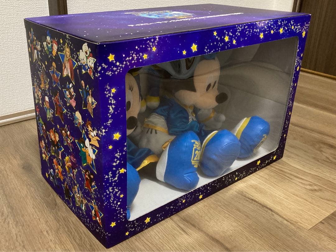 ディズニーチャンネル20周年オリジナルミッキー&ミニーぬいぐるみ