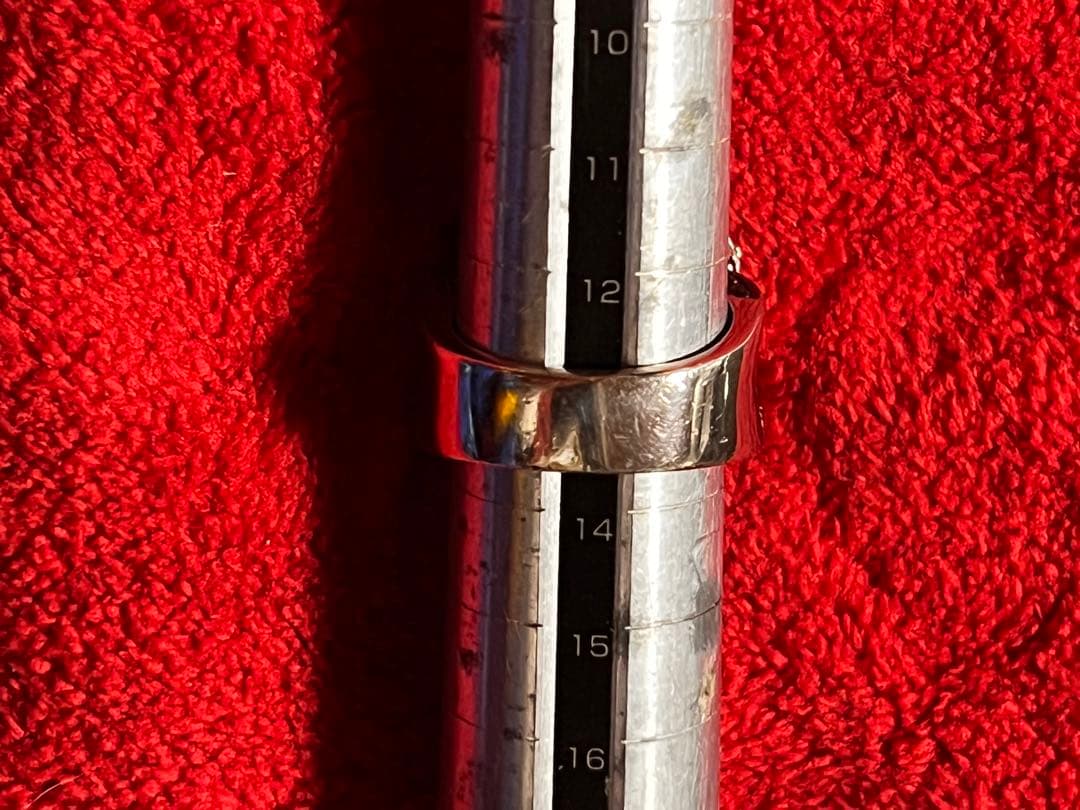 四つ葉のクローバー シルバーリングキュービックジルコニアCZ