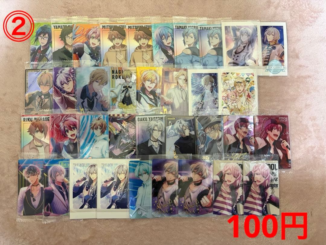 アイナナ　ウエハースカード、メタカ、チェキ風カード　まとめ売り