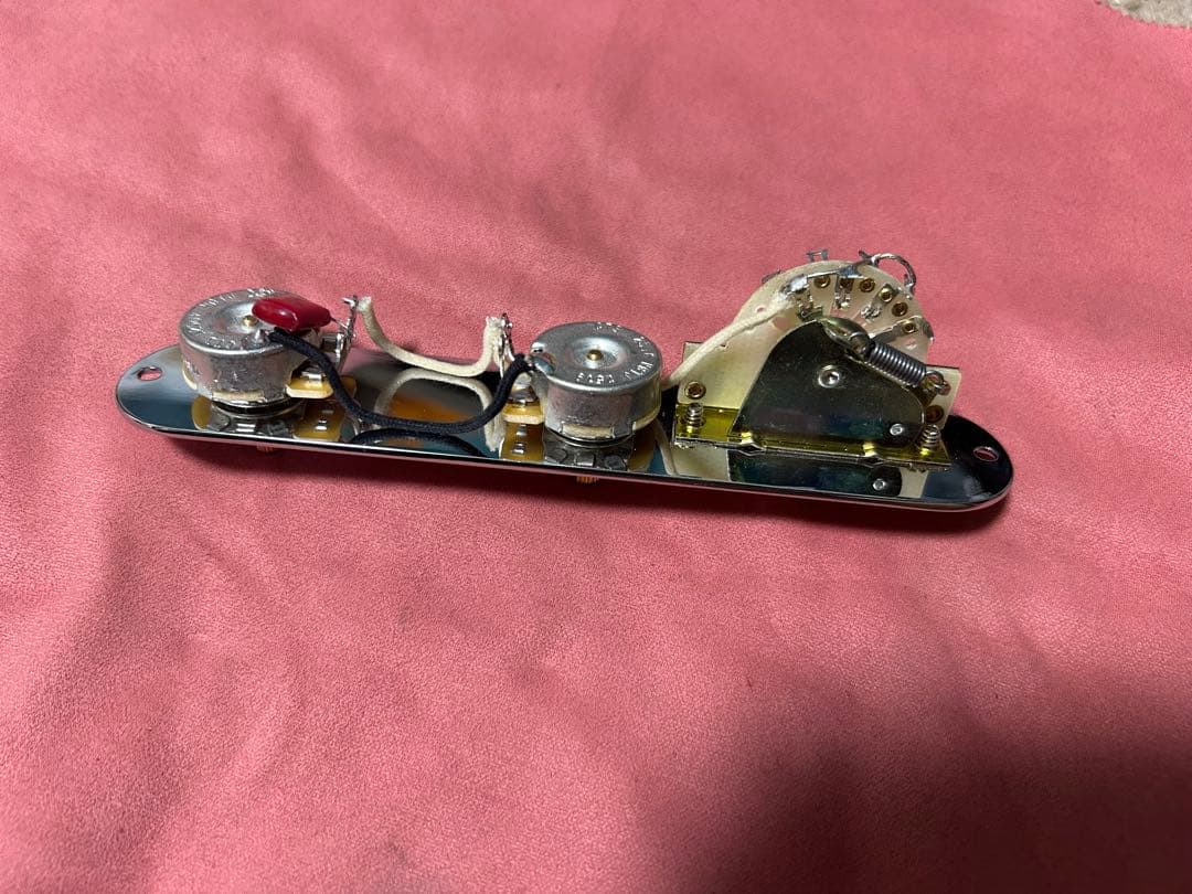 テレキャスター配線済みアッセンブリ