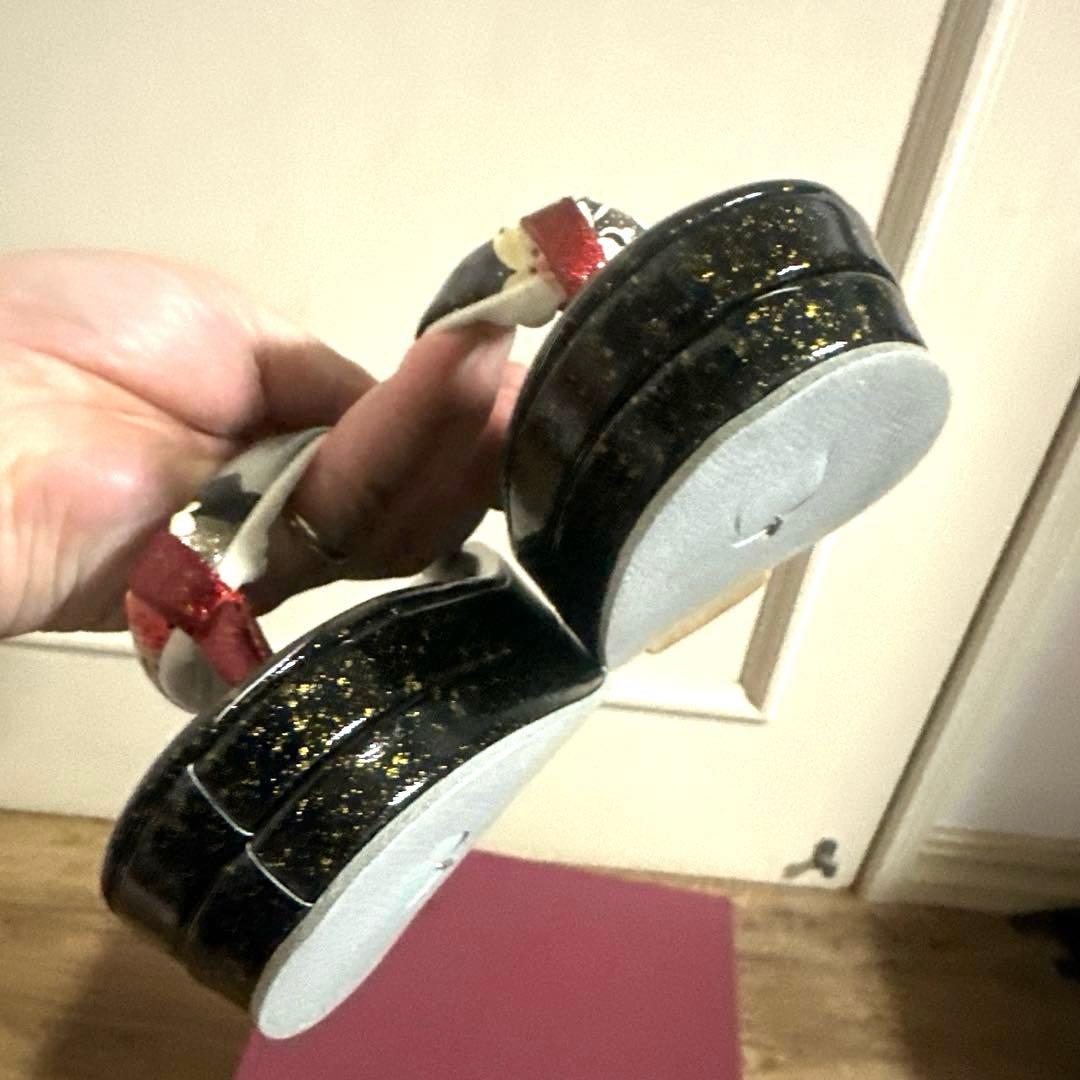 着物 和装 草履バッグセット 桜 黒 中古品 成人式