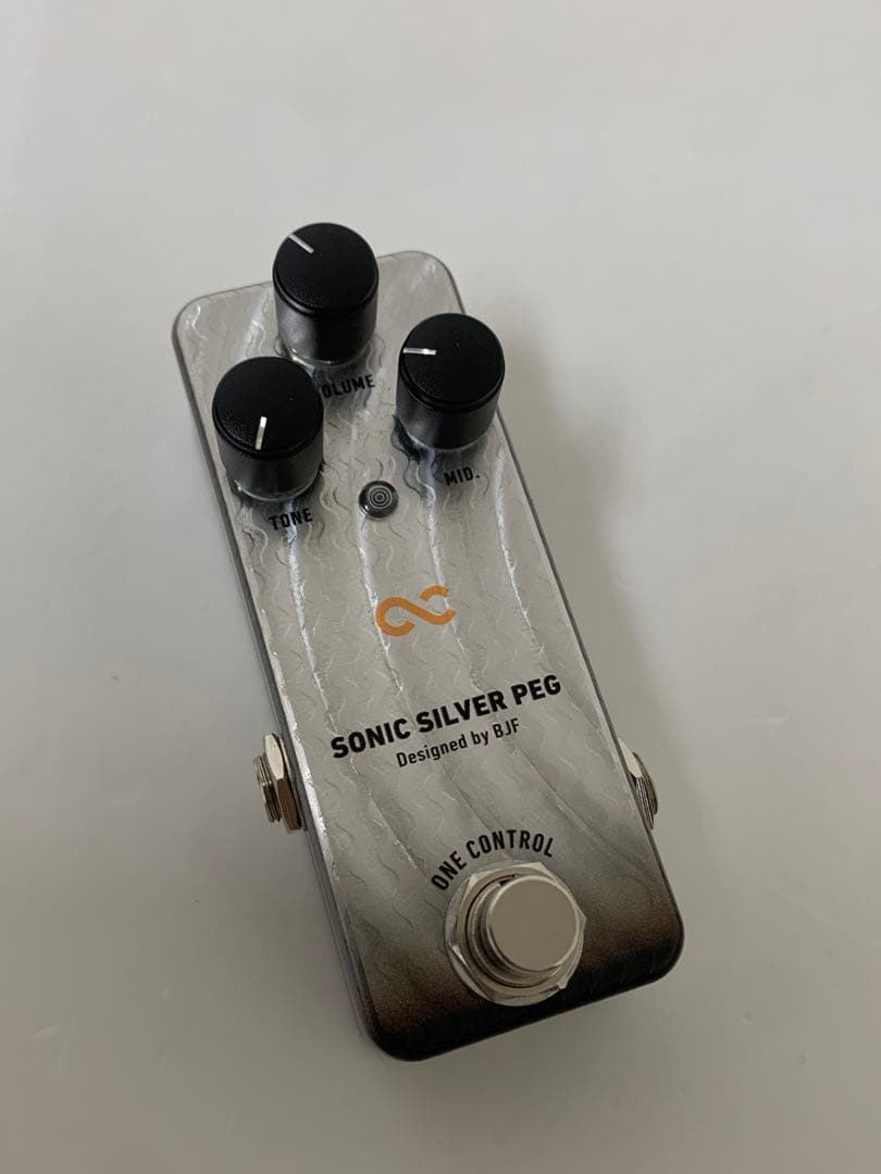 one control sonic silver peg エフェクター