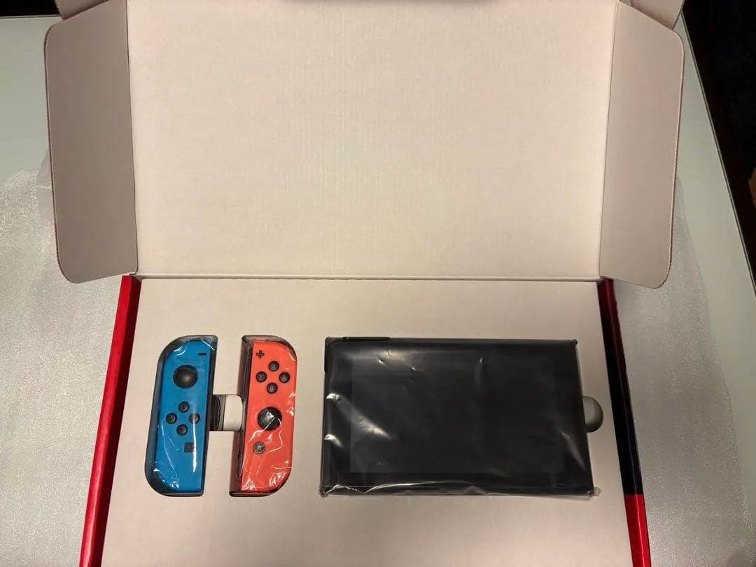 Nintendo Switch ネオンブルー/ネオンオレンジ 本体　ケース付き