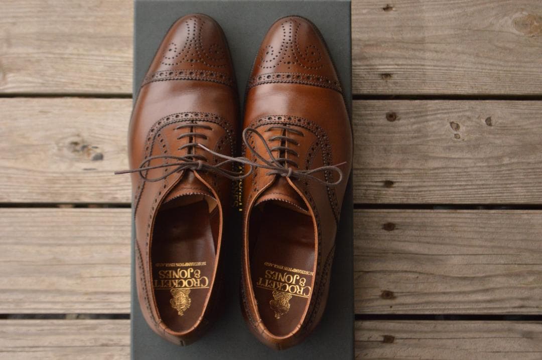 着用1回　CROCKETT＆JONES　COVENTRY　6.5E