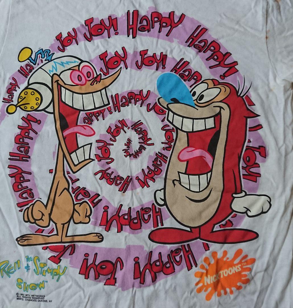 REN & THE STIMPY ビンテージ MTV Tシャツ VINTAGE