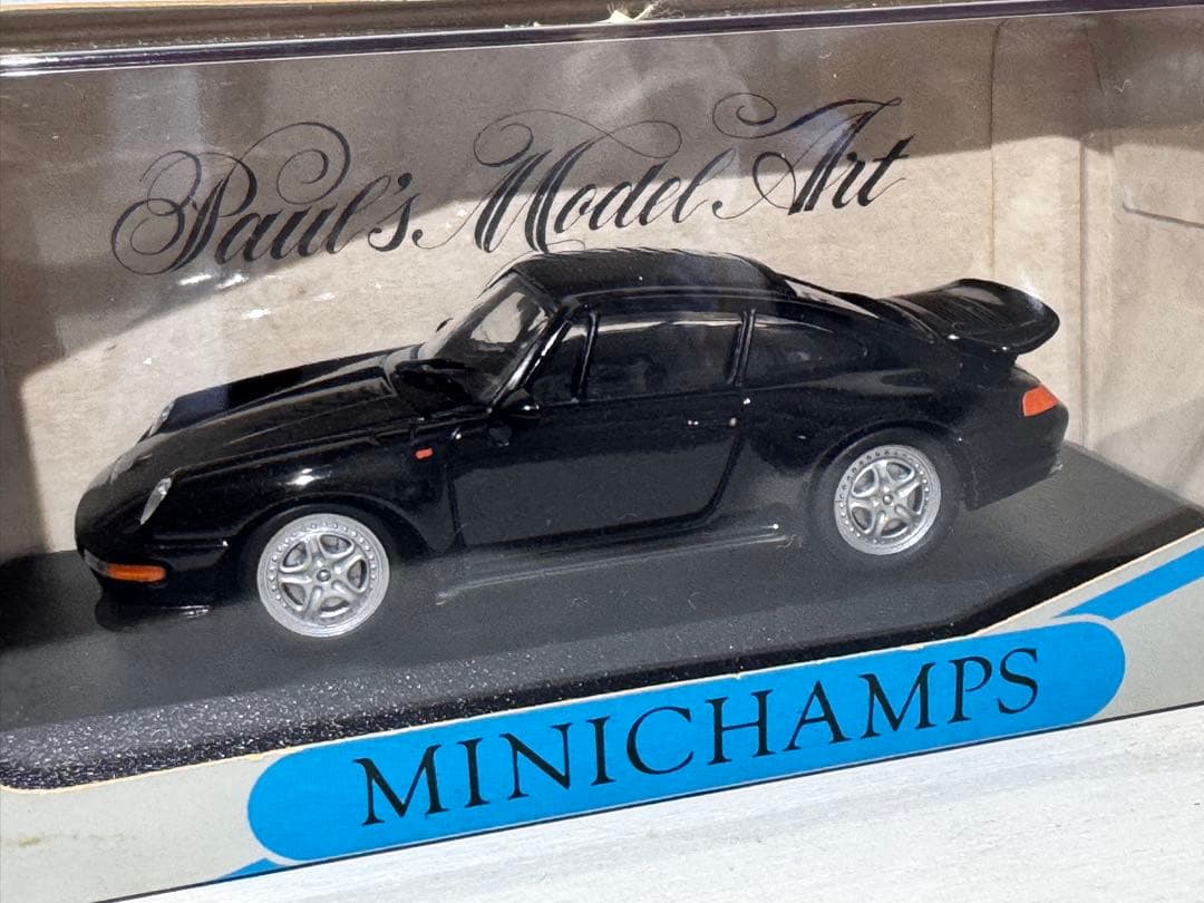MINICHAMPSPorsche911CarreraRS 1995 黒1/43