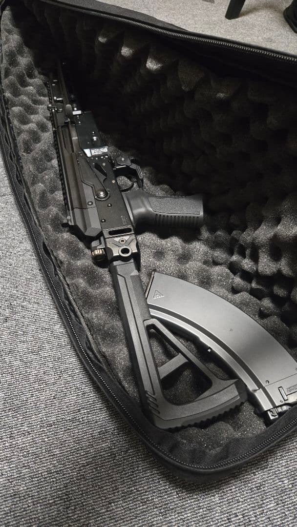 3点セット 東京マルイ ガスブローバック AKX トレーサー 収納バック 隼