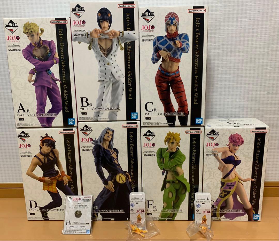 ジョジョの奇妙な冒険一番くじ上位賞＆ラストワンまとめ+おまけ