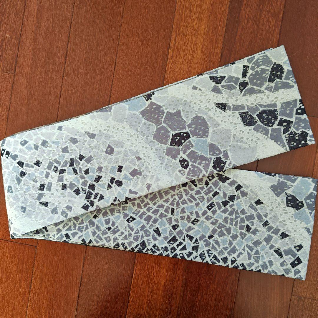 ろっこや 半幅帯 モザイクレース レオパード リバーシブル - メルカリ
