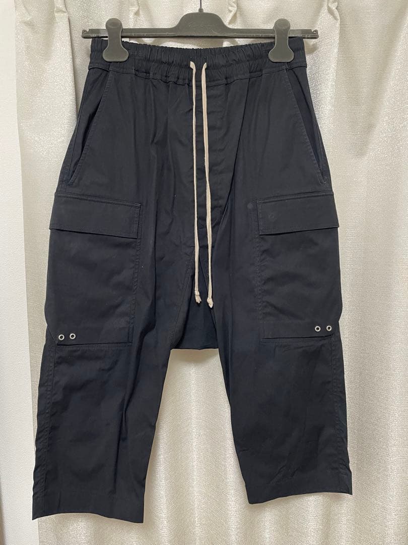 Rick Owens リックオウエン　クロップドカーゴサルエルパンツ Rick Owens（リック・オウエンス） CARGO CROPPED サルエル カーゴ